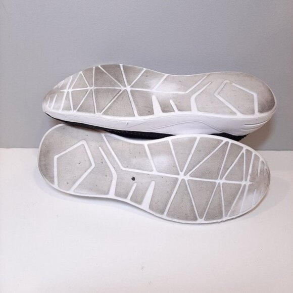 Alia Womens Size 8 Black Glitter Shoes Sparkle Studded Casual Slip On Sneakers - Picture 8 of 14